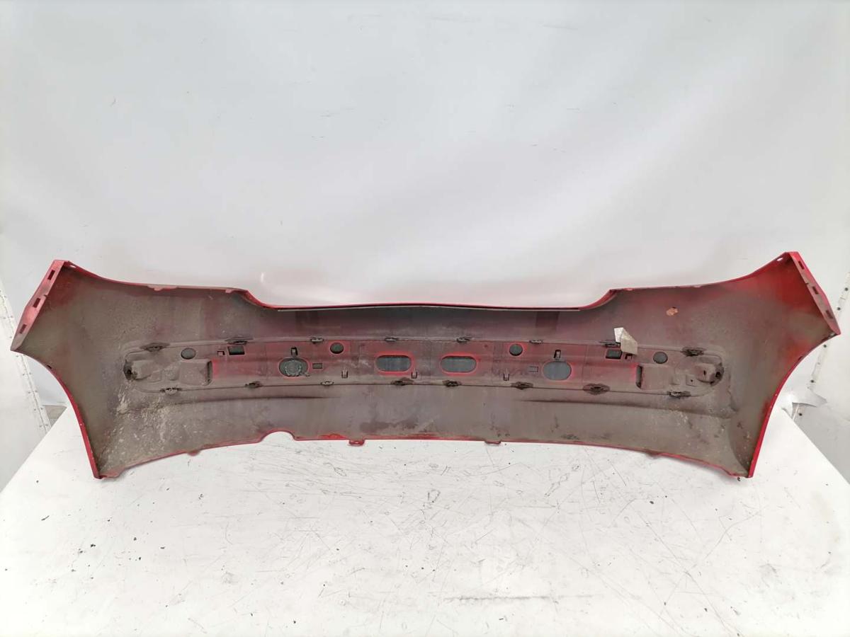 Peugeot 207 original Stoßstange Stossfänger hinten Rot KKN Fließheck Facelift Bj.2011